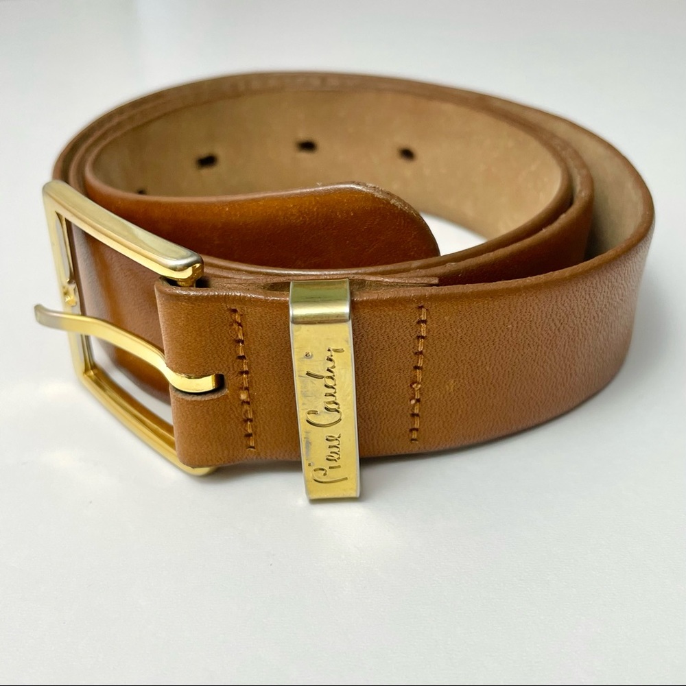 Pierre Cardin Light Brown Belt, 39 inches.